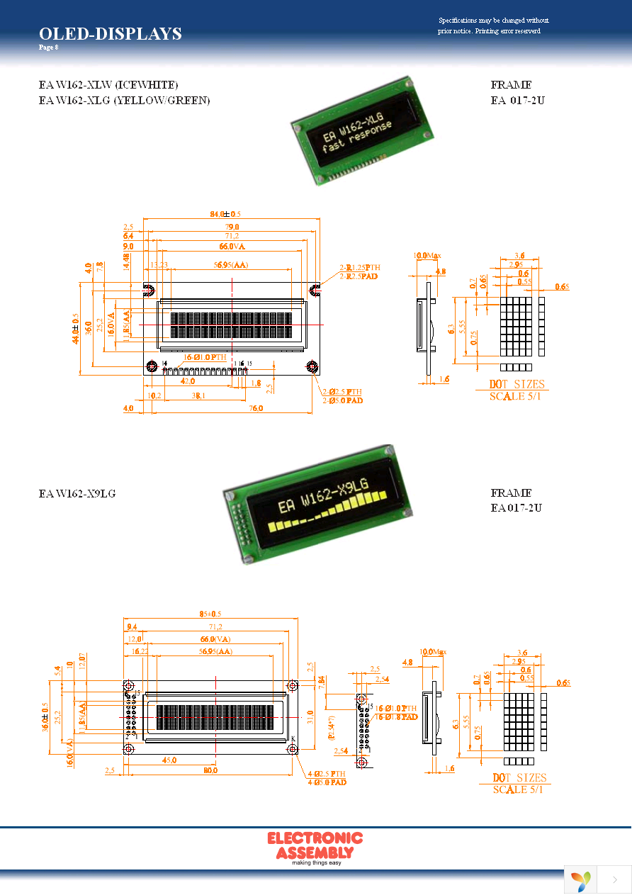 EA W162-X3LG Page 8